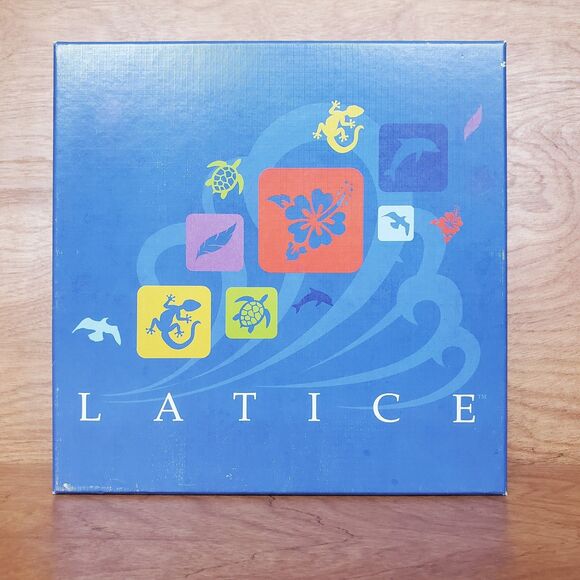 Adacio LATICE Family Strategy Party Board Game Unused Unpunched Complete - Picture 2 of 10